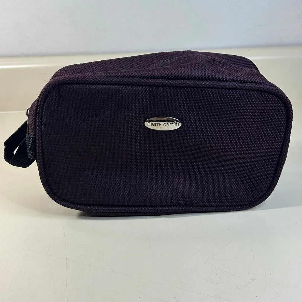 Pierre Cardin Carry-On Travel Bag + Matching Toiletry Bag‎ Set with strap